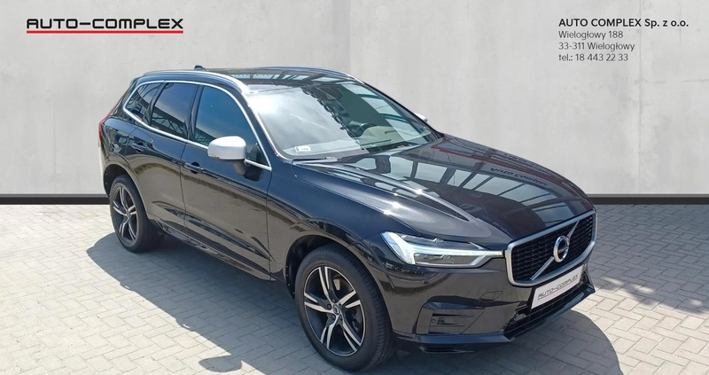 Volvo XC 60 cena 137900 przebieg: 182900, rok produkcji 2019 z Pelplin małe 137